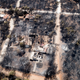 Image for article titled The aftermath of destructive wildfires, seen from above